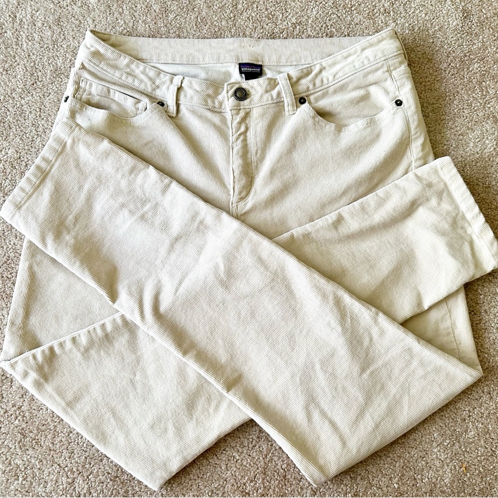 Patagonia Organic Cotton Corduroy Pants - Cream